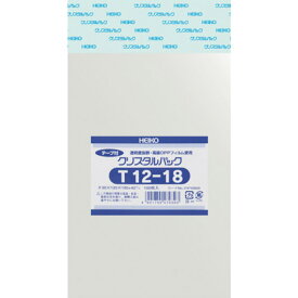 HEIKO（ヘイコー）: OPP袋 テープ付き クリスタルパック T12-18 6740820T1218