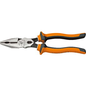 KLEIN TOOLS:絶縁コンビネーションプライヤー VDE規格 230mm 12098-EINS オレンジブック 1142963