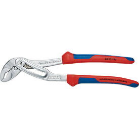 KNIPEX（クニペックス）:ウォーターポンププライヤー アリゲーター コンフォートハンドル 250mm 8805-250 オレンジブック 8355145