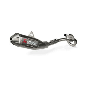 �A�N���|�r�b�` AKRAPOVIC �G�{�����[�V�������C�� �`�^�� CRF450R/RX 21-23 S-H4MET16-FDHLTA