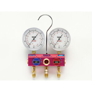 �C�`�l��TASCO �i�^�X�R�j:R410A/R32�Q�[�W�}�j�z�[���h�L�b�g TA122GBH-2V �Ⓚ�E�󒲍H�� �}�j�z�[���h