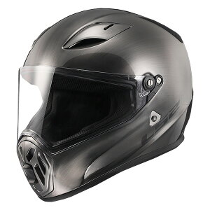 LS2 HELMETS yKizSTREET FIGHTER BRUSHED ALLOY XXLTCY 419-3536
