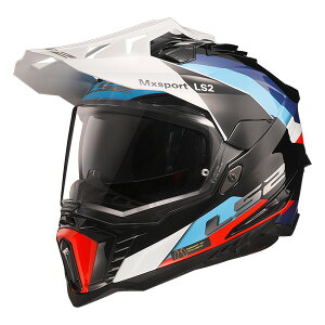 LS2 HELMETS 【国内正規品】EXPLORER F FRONTIER BLACK BLUE Sサイズ 407016113S
