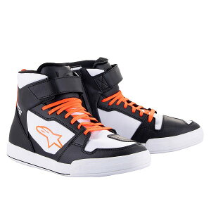 �A���p�C���X�^�[�Y �o�C�N�V���[�Y AXIOM SHOE ASIA 1231 BLACK WHITE RED FLUO 8.5�i26.0cm�j 8059347012674 AXIMO SHOE