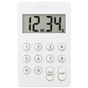 TANITA�i�^�j�^�j �e���L�[�^�C�}�[ TD415WH �z���C�g 6814711