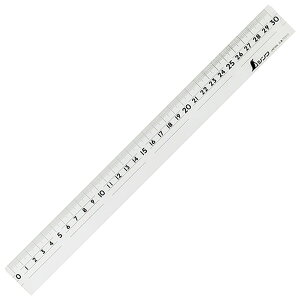 シンワ測定 直定規 アクリル 30cm 75310 4960910753105 大工道具 測定具