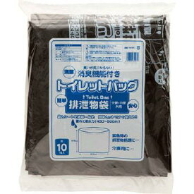 ワタナベ工業:トイレットバック 排泄物処理袋 黒 TB-64 “トイレットバッグ” （1袋） TB64 オレンジブック 4407784