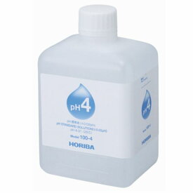 HORIBA（堀場製作所）:pH標準液+++ 100-4 水質検査 ペーハー 水 測定 計測 100-4