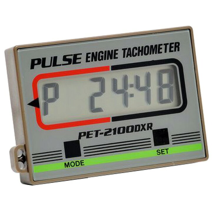楽天市場】追浜工業:エンジンタコメータ PET-2100DXR【メーカー直送品 