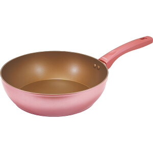 �p�[������ VISIONS GOLD Coating IH�Ή��f�B�[�v�p��28cm PINK CP-8798