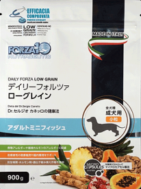 FORZA10(フォルツァ)　 デイリーフォルツァ ローグレイン　 ミニフィッシュ（小粒）【8kg】