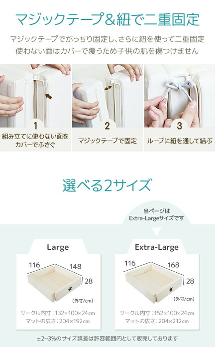 楽天市場】【公式】GGUMBI ベビーサークル マット セット ベビーベッド 