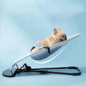 犬用ロッキングチェア 折りたたみ式 滑り止め 日光浴用 ペット用品 ペットチェア リラックスチェア お昼寝 寝そべり 小型犬 猫 角度調節 収納便利 犬 猫 ストレス解消 小中型 ロッキングチ