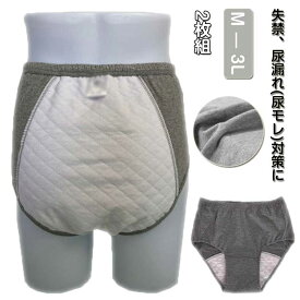 重失禁 尿漏れパンツ 女性用 2枚組 レディース 失禁パンツ 軽失禁 吸水300CC 尿漏れパンツ 大容量 深履き 介護