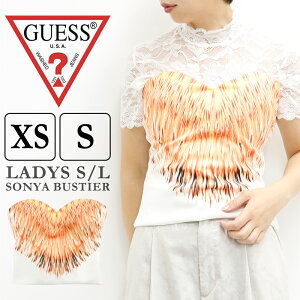 �Q�X ���f�B�[�X �g�b�v�X �J�W���A�� GUESS W62P98K3PP1 �m�[�X���[�u�r�X�`�F S/L SONYA |