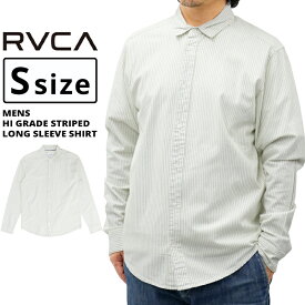 ルーカ メンズ トップス カジュアル RVCA AJ042101 長袖レギュラーカラー シャツ HI GRADE STRIPED |