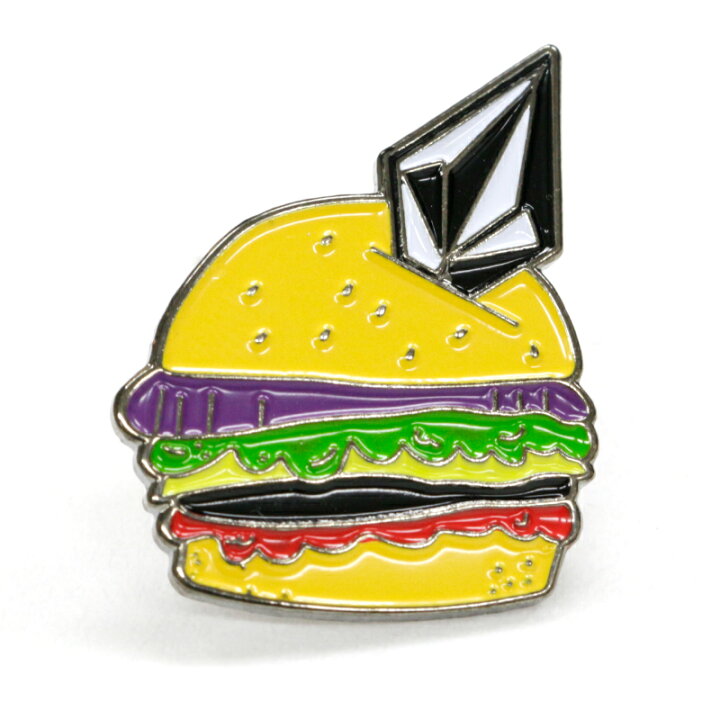 楽天市場 お得な割引きクーポンあり ボルコム アクセサリー Volcom D D Burger X Vlcm Pin 4set 缶バッジ ピンバッジ 小物 アイテム ユニーク 目立つ レコード 音楽 イラスト ハンバーガー バーガー インパクト セット ワンポイント Codet