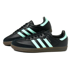 adidas AfB_X To Xj[J[ SAMBA OG BLACK/CLEAR MINT (  ubN NA ~g Y fB[X EBY JR7109 )