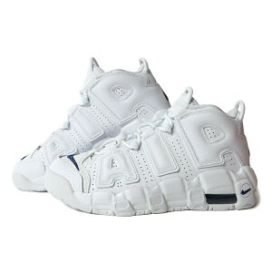 【15時までのご注文で即日発送!!】NIKE ナイキ エア モア アップテンポ スニーカー AIR MORE UPTEMPO GS White/Midnight Navy ( 白 紺 ホワイト レディース ウィメンズ DH9719-100 )