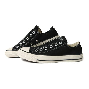 CONVERSE Ro[X I[X^[ Xbv Xj[J[ ALL STAR SLIP FE OX BLACK ( Xb|  ubN fB[X EBY 31314090 )