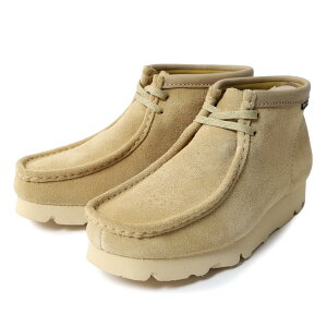 Clarks N[NX r[ V[Y SAebNX XG[h u[c W Wallabee BOOTS GORE-TEX Maple Suede fB[X EBY 26163277