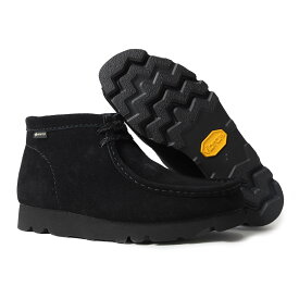 Clarks クラークス ワラビー シューズ ゴアテックス スエード ブーツ W Wallabee BOOTS GORE-TEX Black Suede ( レディース ウィメンズ 26168586 )