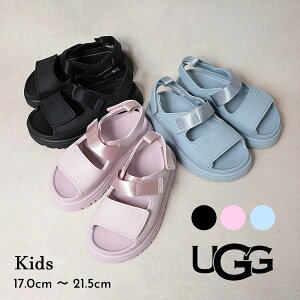 UGG �A�O �L�b�Y �S�[���f���O���E �T���_�� �X���C�h K GOLDENGLOW BLACK BAY FOG SEA FORM ( ���o�[ �u���b�N �� �� �u���[ PINK �q�� �s���N �K�[���Y girls ���� �X�g���b�v 1152813K )