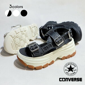 CONVERSE Ro[X I[X^[ gbNEF[u T_ Xj[J[ ALL STAR TREKWAVE SANDAL BLACK/BLACK BLACK/WHITE LLY/WHITE (  fB[X EBY 31314240 31314241 31314242 )