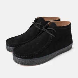 LAST RESORT AB ラストリゾート VM006-MOC HI モック ハイ スエード ワラビー スニーカー SUEDE BLACK ( スケート SKATE 黒 ブラック )