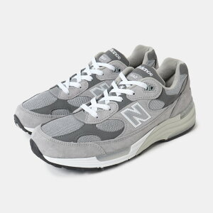 NEW BALANCE �j���[�o�����X 992 �X�j�[�J�[ U992GY MADE IN USA GREY ( �O���[ �D�F 993 D �����Y )