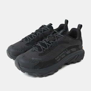 【お買い物マラソン限定クーポン配布中!!】MERRELL メレル モアブ スピード シューズ スニーカー ブーツ MOAB SPEED 2 GORE-TEX M BLACK ( 黒 ブラック GTX ゴアテックス メンズ レディース J037513 )