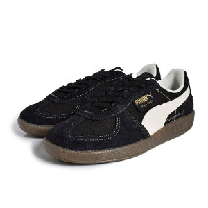 【15時までのご注文で即日発送!!】PUMA プーマ パレルモ ヴィンテージ スニーカー PALERMO VINTAGE "BLACK GUM" ( 黒 ブラック スエード ガムソール メンズ 396841-04 )