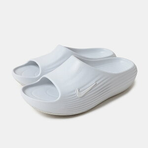 NIKE iCL ANg WrlCg XCh T_ REACTX REJUVEN8 SLIDE SUMMIT WHITE (  zCg o[ SANDAL Y HV4479-100 )