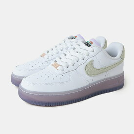 NIKE ナイキ ウィメンズ エアフォース スニーカー WMNS AIR FORCE 1 '07 LX WHITE/BARELY GREEN ( 白 ホワイト レディース AF1 HF5719-139 )