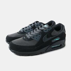 NIKE ナイキ エアマックス スニーカー AIR MAX 90 BLACK TIFFANY ( ブラック 黒 青 ブルー ティファニー メンズ HV6224-001 )