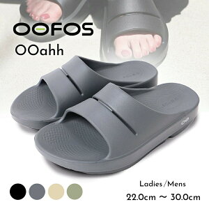 OOFOS E[tHX E[A[ T_ OOahh BLACK NOMAD SLATE ( Ki SANDAL ėp ₷ XCh V[T_ SLIDE Jo[T_ Y fB[X )