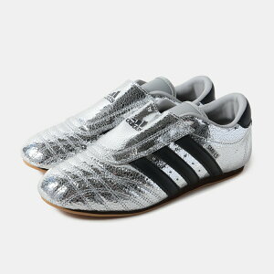adidas AfB_X AfB_X eRh[ Xj[J[ TAEKWONDO W SILVER METALLIC/CORE BLACK/GUM ( Vo[  ؂ Y fB[X JH9664 )
