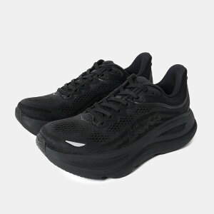 HOKA ONE ONE �z�J�I�l�I�l �E�B�����Y �{���_�C �X�j�[�J�[ W BONDI 9 BLACK ( �u���b�N �����Y ���f�B�[�X �����j���O�V���[�Y ���K �N�b�V������ 1162012-BBLC )