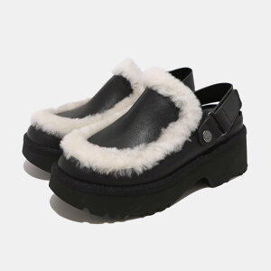 UGG AO  NbO ~[ t@[ T_ GX~[ U[ Esmee Leather Clog BLACK ( H~ ꂢ ubN  U[ fB[X 1171507-BLK )