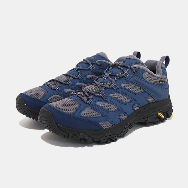 MERRELL メレル GORE-TEX MOAB 3 モアブ3 シンセティック ゴアテックス スニーカー SYNTHETIC GREYSTONE ( ブルー 青 撥水 防水 メンズ J500641 )