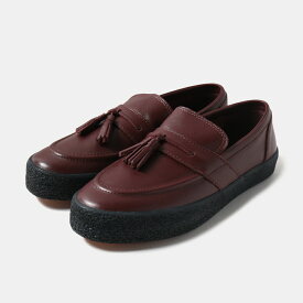 LAST RESORT AB ラストリゾート VM005 ローファー レザー スニーカー VM005-LEATHER OXBLOOD/BLACK ( ブラウン 茶色 革靴 レザーシューズ メンズ ウィメンズ レディース )