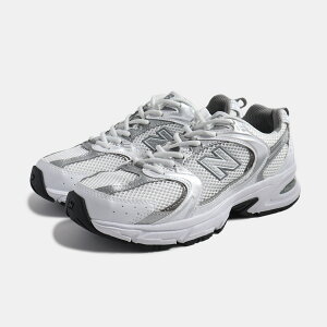 NEW BALANCE �j���[�o�����X 530 �X�j�[�J�[ MR530AD WHITE/SILVER ( �z���C�g �V���o�[ ���f�B�[�X 373 327 997 576 996 )