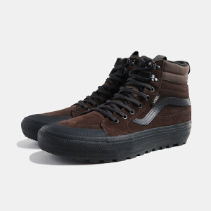 VANS @Y XP[gnC h MTE SK8-HI WATERPROOF INSULATED EH[^[v[t Xj[J[ BROWN/BLACK ( XPnC uE F AEghA Y VN000DAQY49 )