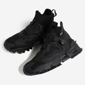 REEBOK リーボック インスタ ポンプフューリー ミッド スニーカー INSTAPUMP FURY MID BLACK ( ブラック 黒 ハイカット ブーツ メンズ レディース 100230818 )