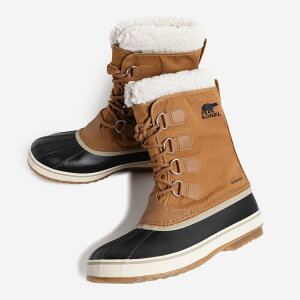 SOREL 1964 PAC NYLON BOOTS CAMEL BROWN BLACK \ 1964 pbN iC EH[^[v[t u[c ( L Y h Y fB[X NM5189-224 )