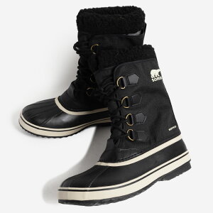 y1000~OFFN[|zzIIzSOREL \ 1964 u[c PAC NYLON BOOTS pbN iC EH[^[v[t BLACK ANCIENT FOSSIL ( ubN Y fB[X  NM5189-011 )