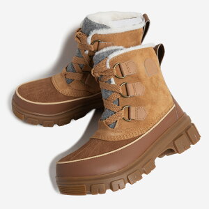SOREL �\���� TIVOLI V �u�[�c WP TAWNY BUFF VELVET TAN �e�B�{��5 �E�H�[�^�[�v���[�t ( �x�[�W�� �u���E�� ���F �h�� �h�� �g���� �����Y ���f�B�[�X NL5113-253 )