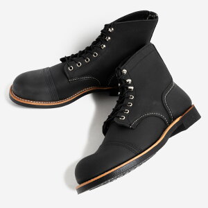RED WING IRON RANGER BLACK bhEBO u[c ACAW[ ( ubN  U[u[c USA [XAbv ru Y fB[X 08084D )