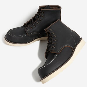 RED WING 6-INCH CLASSIC MOC BLACK bhEBO u[c 6C` NVbN bN ( ubN  U[u[c USA ru [XAbv AJW AJ Y Y fB[X 08849D )