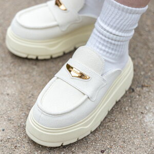 NIKE �i�C�L ���� �E�B�����Y �G�A �W���[�_�� �~���[�� ���[�t�@�[ �T���_�� WMNS AIR JORDAN MULE SOFT PEARL ( �S�[���h �N���[�� �� �X�G�[�h ���f�B�[�X IM6663-071 )